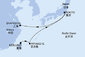 Tchaj-wan, Japonsko, Čína z Keelungu (Taipeje) na lodi MSC Bellissima