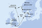 Velká Británie, Norsko, Dánsko ze Southamptonu na lodi MSC Meraviglia