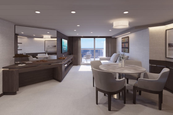 Grand Penthouse (GP), obývací část - Explora I