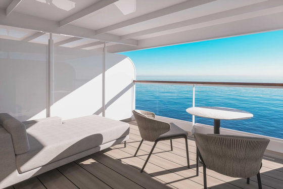 Ocean apartmá s velkou terasou (GT), terasa - Explora I