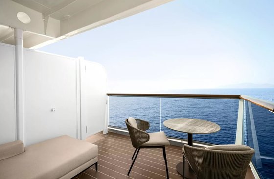 Ocean apartmá s velkou terasou (GT), terasa - Explora V