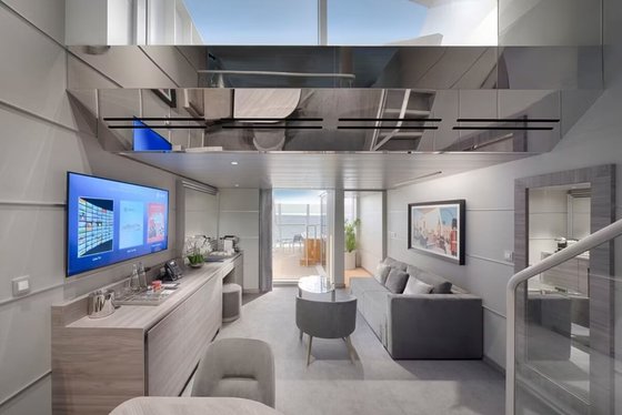 Apartmá MSC Yacht Club Duplex s jacuzzi (YJD) - MSC World Asia