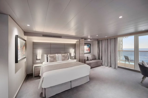 Apartmá Grand Suite Aurea s terasou (SXT) - MSC World Atlantic