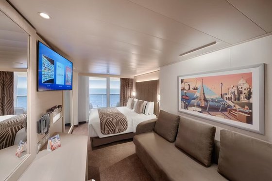 Kajuta Deluxe s balkonem - MSC World Atlantic