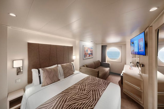 Čtyřlůžková kajuta Deluxe s oknem - MSC World Atlantic