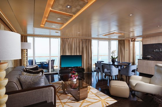 The Haven Premier Owner's apartmá, obývací část - Norwegian Bliss