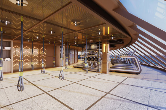 Fitness centrum - Norwgian Luna