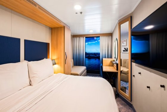 Vnitřní kajuta s virtuálním balkonem (4U) - Wonder of the Seas