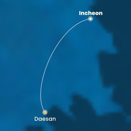 Jižní Korea ze Soulu na lodi Costa Serena