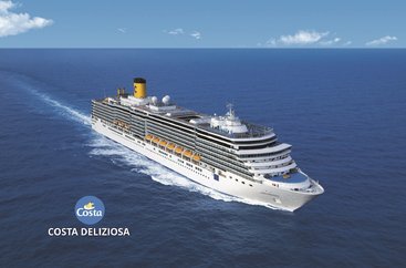 Itálie, Řecko, Černá Hora, Chorvatsko z Marghery na lodi Costa Deliziosa